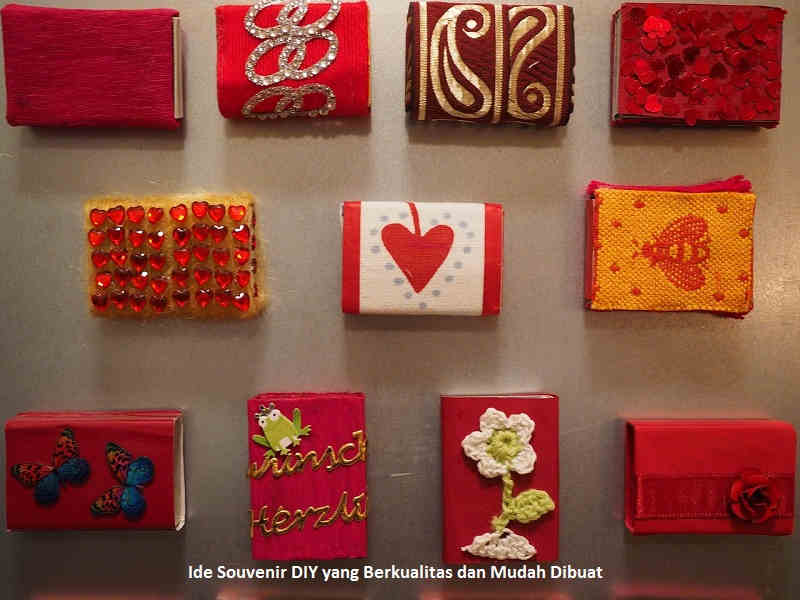 Ide Souvenir DIY yang Berkualitas dan Mudah Dibuat